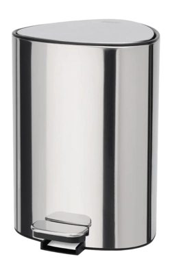 Prullenbak Joseph Joseph EasyStore Luxe 5L Pedal bin Zilver