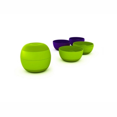 Schalenset Joseph Joseph Grün/Aubergine
