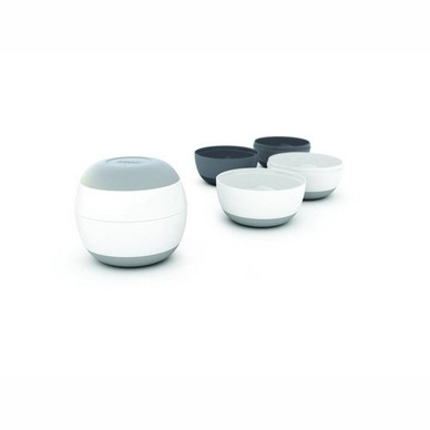 Schalenset Joseph Joseph Wit/ Grijs (4-delig)