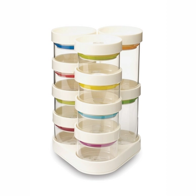 Voedselcarrousel Joseph Joseph Organiser Wit (10-delig)