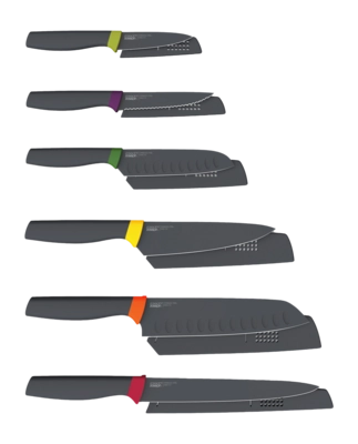 Messenset Joseph Joseph Elevate Knives Zwart