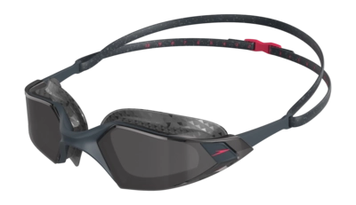 Lunettes de Nage Speedo Adulte Aquapulse Pro Gris Rouge