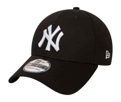 Cap New Era League Essential 39THIRTY New York Yankees Black White - M/L