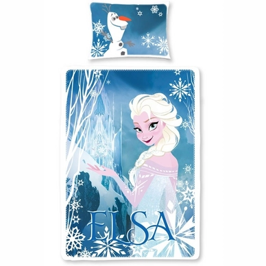 Housse de Couette Reine des Neiges Frozen Elsa Coton