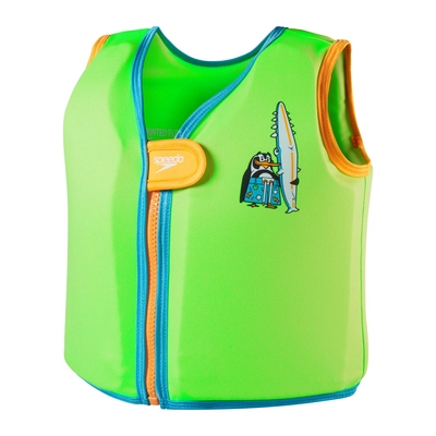 Schwimmweste Speedo LTS Character PR Float Vest Green / Blue / Yellow 2-4 Jahre