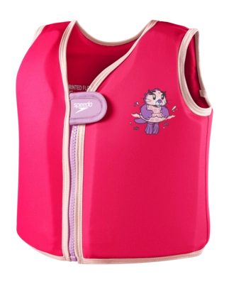 Schwimmweste Speedo LTS Character PR Float Vest Pink / Purple 2-4 Jahre