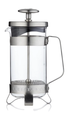 Cafetière Barista & Co 3 Kops Zilver