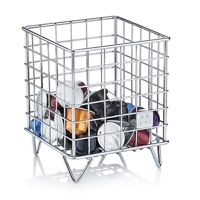 Koffiecuphouder Barista & Co POD Cage Zilver