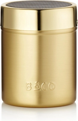 Cacao strooier Barista & Co Goud