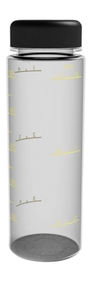 Waterfles Barista & Co Timer Fles Zwart