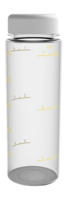 Waterfles Barista & Co Timer Fles Wit