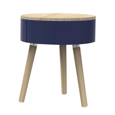 Bijzettafel Lund London Skittle Indigo 34,5 x 34,5 x 52 cm