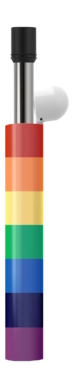 Rietje Lund London Skittle Luxe Uitschuifbaar Rainbow