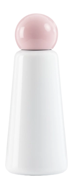 Waterfles Lund London Skittle Dubbelwandig White & Pink 0,5 L