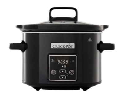 Slowcooker Crockpot Black 2,4L Digitaal