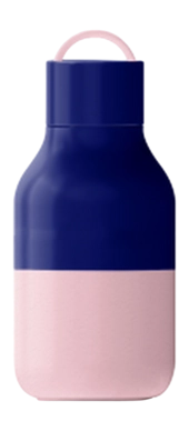 Drinkfles Lund London Skittle Active Dubbelwandig Pink & Indigo 0,25 L