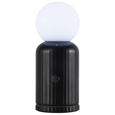 Tafellamp Lund London Skittle Multicolor Draadloos met Telefoonoplader Black