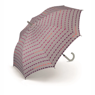 Parapluie Esprit Long AC Dotty Line Gris