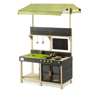 Speelkeuken EXIT Toys Yummy Outdoor 300 Bruin