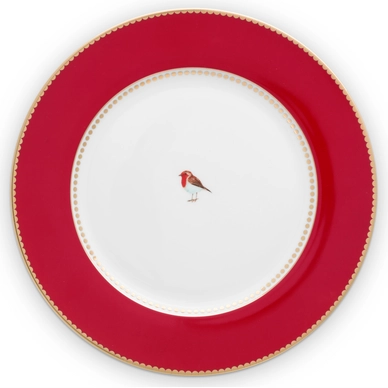 Plate Pip Studio Love Birds Red 26.5 cm (Set of 6)