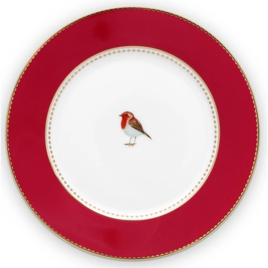 Plate Pip Studio Love Birds Red 17 cm (Set of 6)