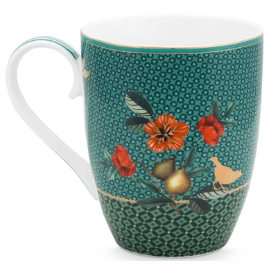 Tasse Pip Studio Winter Wonderland Squirrel Green Large 350 ml (6er Set)