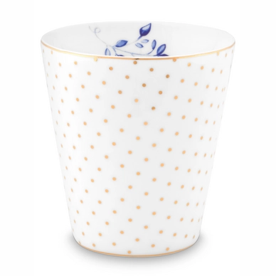 Mok Pip Studio Royal Dots White 230 ml (Set van 6)