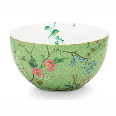 Schale Pip Studio Jolie Flowers Green 12 cm (Set von 6)