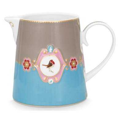 Melkkan Pip Studio Love Birds Blue Khaki