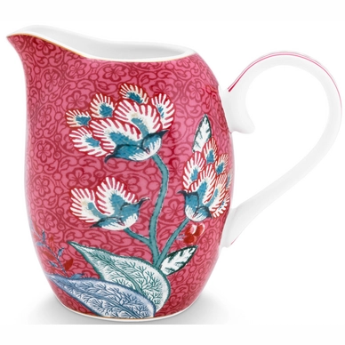 Melkkan Pip Studio Flower Festival Dark Pink 250 ml (Set van 4)