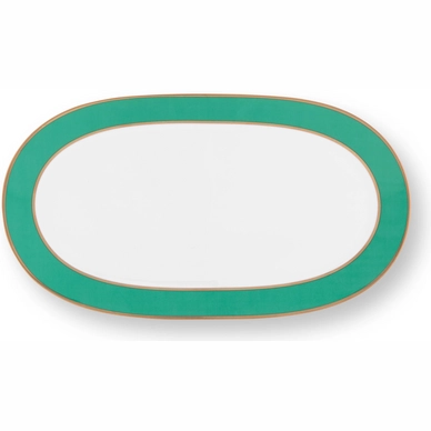 Servierplatte Pip Studio Chic Gold-Green 28 x 16 cm