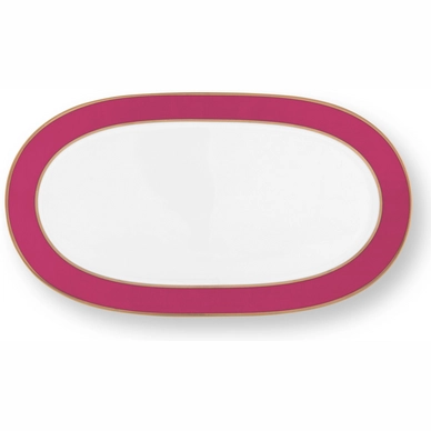 Servierplatte Pip Studio Chic Gold-Pink 28 x 16 cm