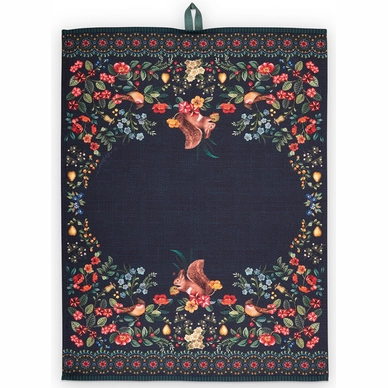 Geschirrtuch Pip Studio Winter Wonderland Overall Dark Blue 50 x 70 cm