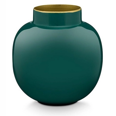 Mini Vase Pip Studio Round Dark Green 10 cm