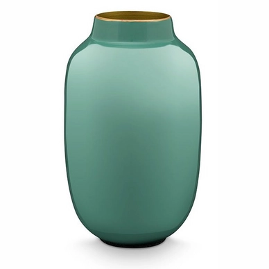 Mini Vase Pip Studio Oval Blue 14 cm