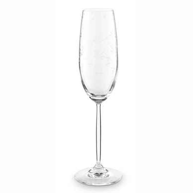 Champagne Glass Pip Studio Blushing Birds Etching 230 ml (Set of 6)