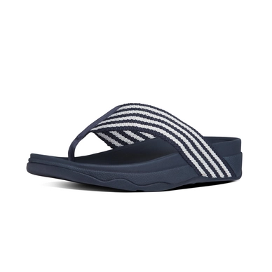 FitFlop Surfa Textile Supernavy White