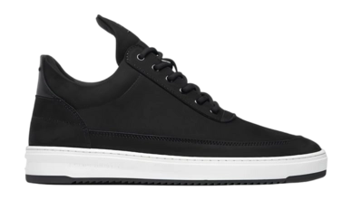 Sneaker Filling Pieces Low Top Base Men Black