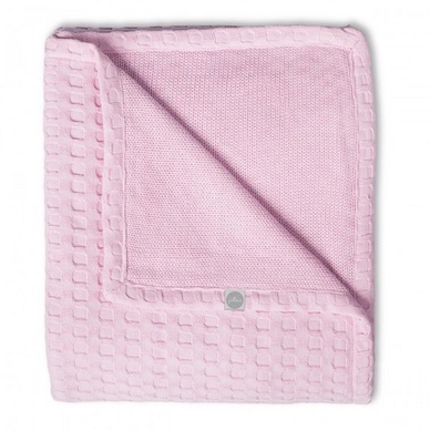 Couverture de bébé Jollein Waffle Pink Coton