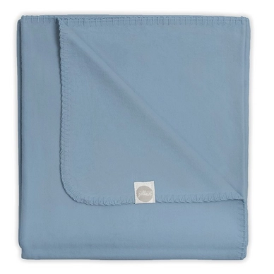Couverture de bébé Jollein Faded Blue Coton