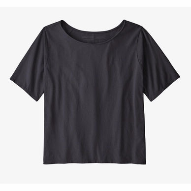 T Shirt Patagonia Women Cotton in Conversion SS Tee Black