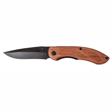 Folding Knife Homeij Lock Woodlock Stainless Steel Rosewood Clip