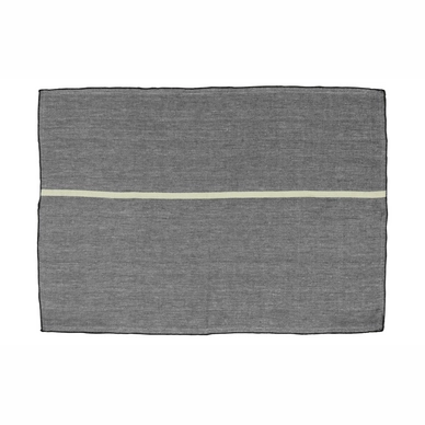 Theedoek vtwonen Herringbone Black 50 x 70 cm