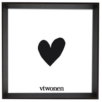 Fotolijst VT Wonen Wood Dark Brown 30 x 30 cm