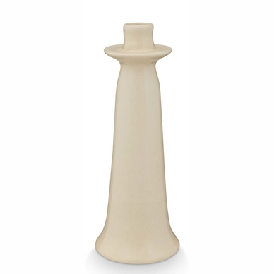 Kandelaar vtwonen Ceramic Organic Shape Sand 23,5 x 5 cm