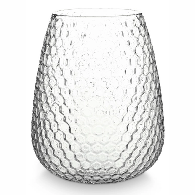 Vase vtwonen Glass Dots 20 x 25 cm