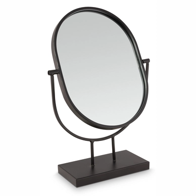 Spiegel vtwonen Oval on Stand Black 20,3 x 31,1 x 8,5 cm