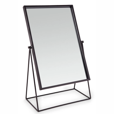 Spiegel vtwonen Rectangular on Stand Black 26,5 x 42,7 x 14 cm