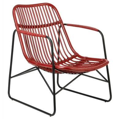 Chair POLSPOTTEN Floris Dark Red
