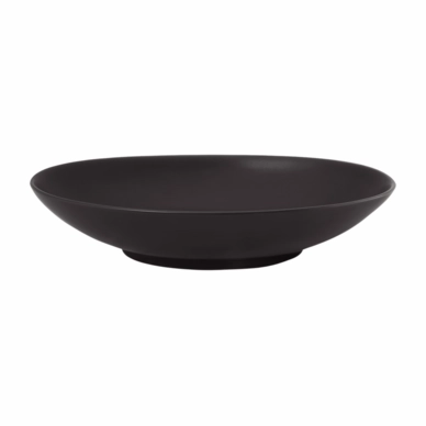 Serveerschaal vtwonen Oval Matt Black 25,5 cm